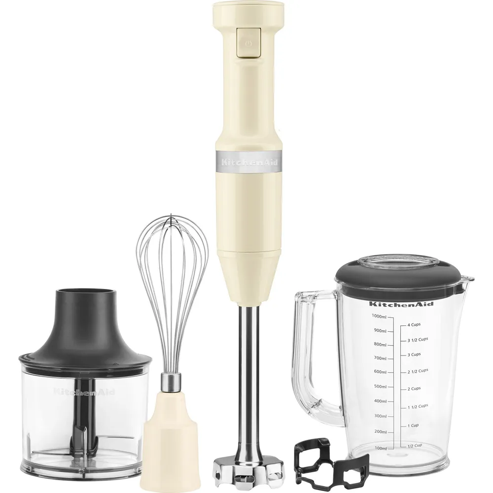 KitchenAid 5KHBV83EAC Stavmixer, Crème