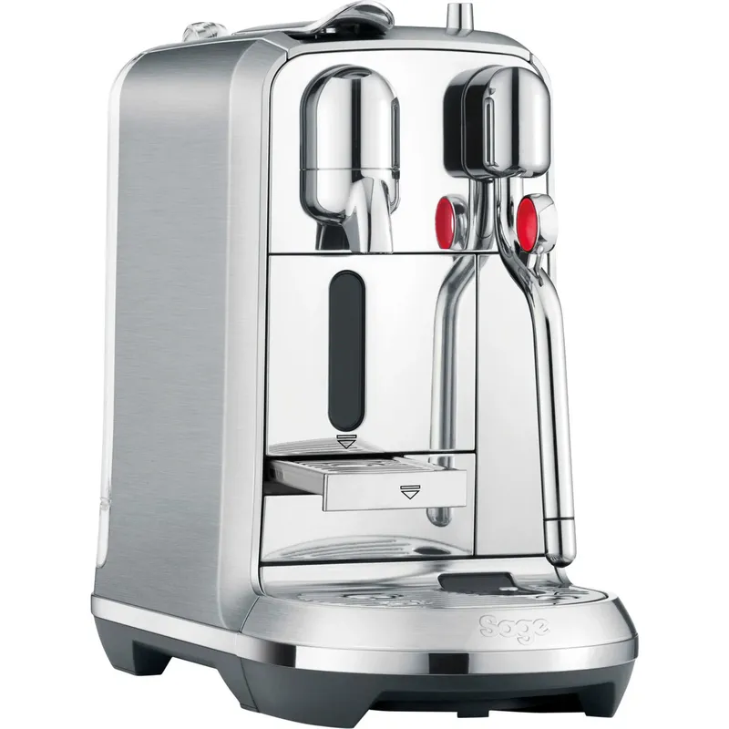 Nespresso By Sage SNE 800 kapselmaskin, brushed stainless steel